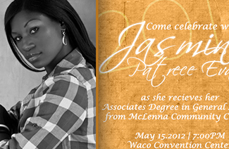 Grad Invite : J.Evans